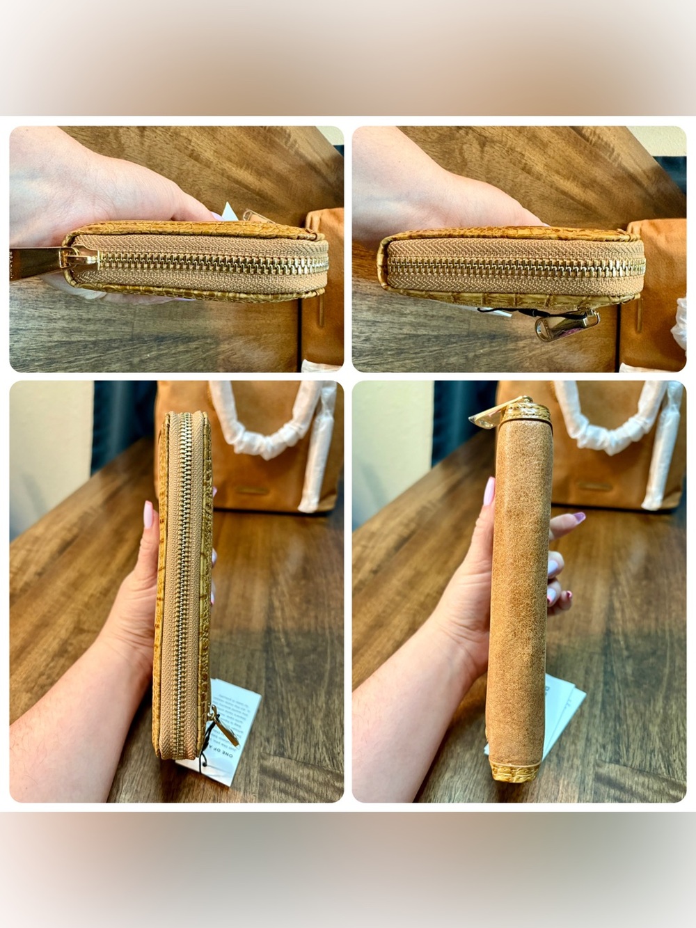 Brahmin NWT Duxbury & Suri - Tan Adrift - Camel Brown - Soft Leather - Picture 8 of 14